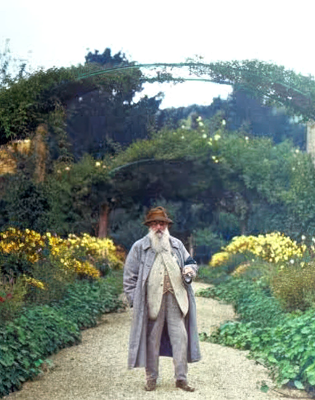 Monet in his Garden, 1899